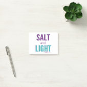 Post-it® Sel et lumière - Matthew 5:13 tealviolet (Bureau)
