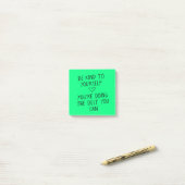 Post-it® Self-Kindness Positive Post It Notes (Sur un bureau)
