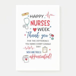 Post-it® Semaine des infirmières Signe imprimable Reconnais