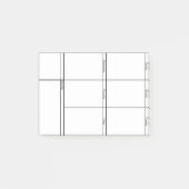 Post-it® Semaine en un coup d'oeil (Devant)