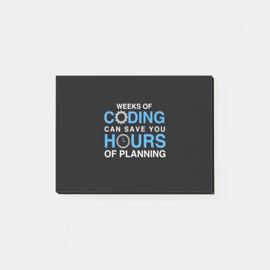 Post-it® Semaines De Programmation Du Codage (Devant)