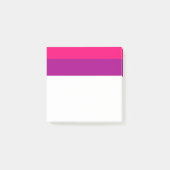 Post-it® Semi-bisexual pride flag (Devant)