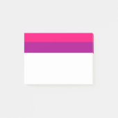 Post-it® Semi-bisexual pride flag (Devant)