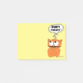 Post-it® Señor Gato N'OUBLIE PAS ! Publier des notes (Devant)
