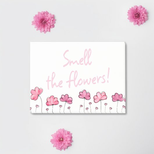Post-it® Sentez les fleurs Inspirationnel Positif Post-its