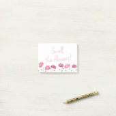 Post-it® Sentir les Fleurs Post-its Inspirants Positifs (Sur un bureau)
