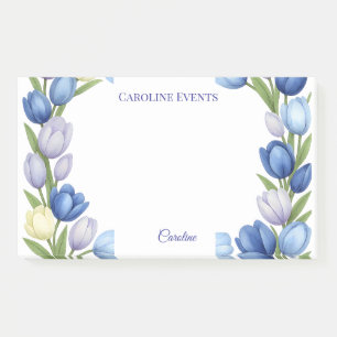 Post-it® Sérénité en Fleur Pastel Tulip Floral Maison Décor