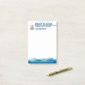 Post-it® Service de guide de pêche (Sur un bureau)