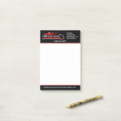 Post-it® Service de remorquage professionnel (Sur un bureau)