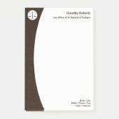 Post-it® Service juridique des échelles de justice (Devant)