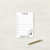 Post-it® Services d'entretien des propriétés à personnalise (Sur un bureau)