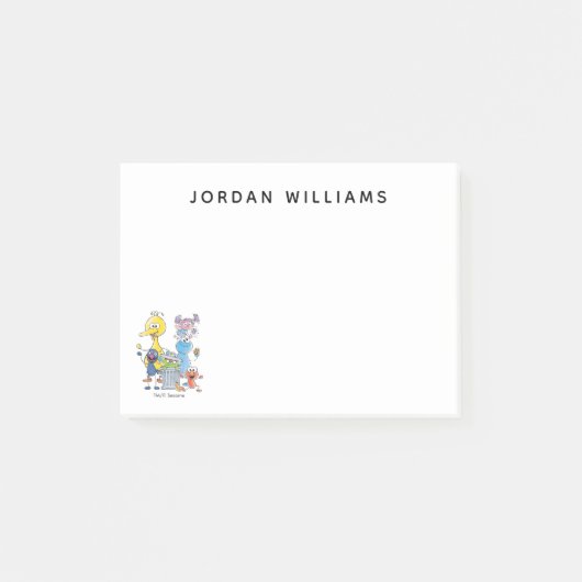 Post-it® Sesame Pals Doodley Graphisme (Devant)