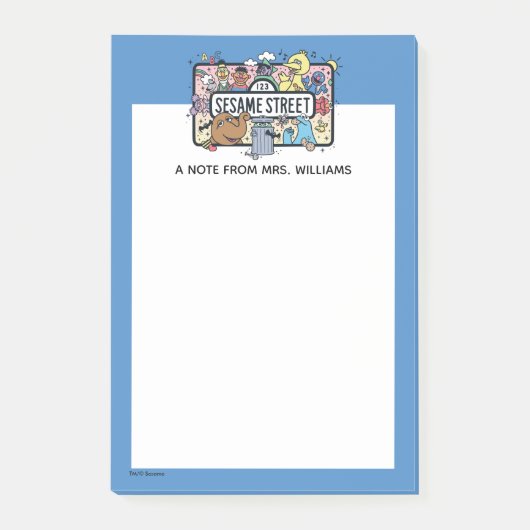 Post-it® Sésame Sésame | Pâtes sésame | Ajouter votre texte (Devant)