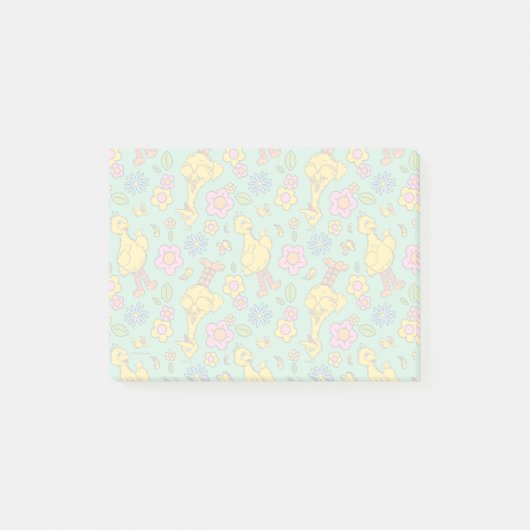 Post-it® Sesame Street | Gros Oiseau & Petit Oiseau Pattern (Devant)