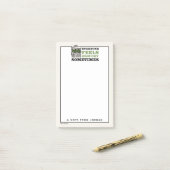 Post-it® Sesame Street | Oscar le grincheux | Ajoutez votre (Sur un bureau)