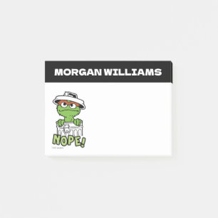 Post-it® Sesame Street   Oscar le grincheux Non !   Ajouter