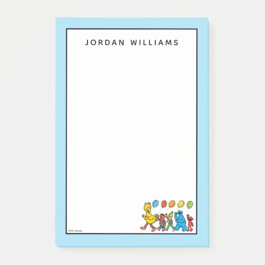 Post-it® Sesame Street Pals | Party Balloons (Devant)