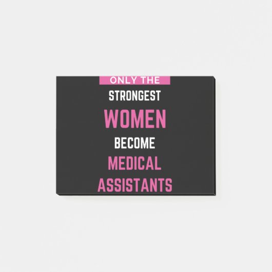 Post-it® Seules Les Femmes Les Plus Fortes Deviennent Assis (Devant)