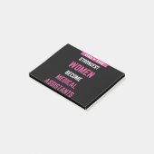 Post-it® Seules Les Femmes Les Plus Fortes Deviennent Assis (Incliné)