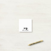 Post-it® Sewteachable Vintage Sewing Machine (Sur un bureau)