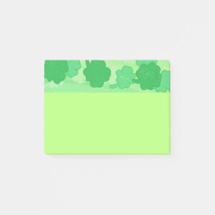 Post-it® Shades of Green Shamrock Post Notes