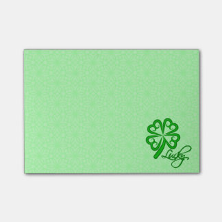 Post-it® Shamrock chanceux
