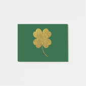 Post-it® Shamrock de la Saint-Patrick (Devant)