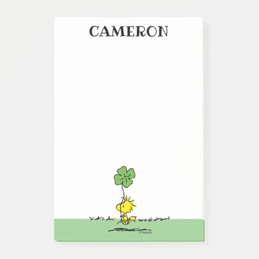 Post-it® Shamrock de transport de bois (Devant)