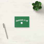 Post-it® Shamrock en rouleau Saint Patrick's Day (Bureau)
