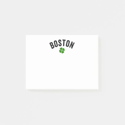 Post-it® Shamrock irlandais de Boston (Devant)
