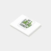 Post-it® Shamrock One Lucky Teacher St Patrick (Incliné)