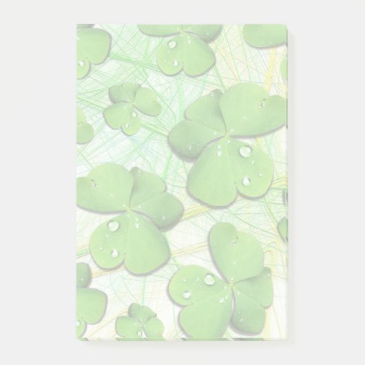 Post-it® Shamrock vert St Patrick iPhone 5 Coque-Mate (Devant)