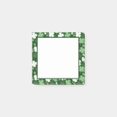 Post-it® Shamrocks de la Saint Patrick (Devant)