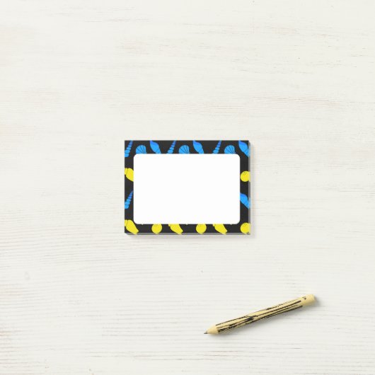 Post-it® Shell de la mer de Playa (Sur un bureau)