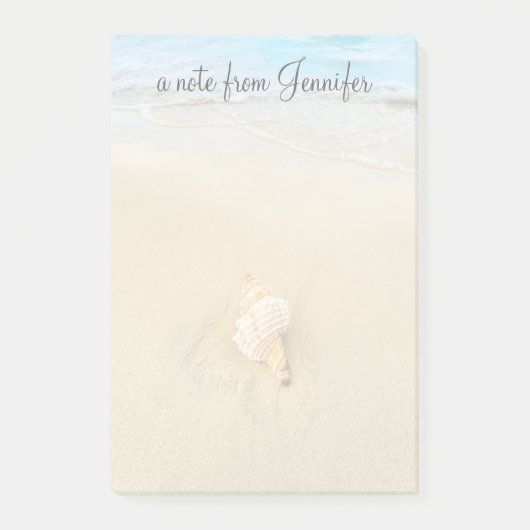 Post-it® Shell sur la plage | Jamaïque (Devant)