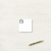 Post-it® Sheltie de style esquissé (Sur un bureau)
