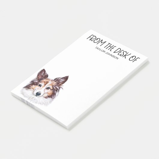 Post-it® Sheltie Lover (Incliné)