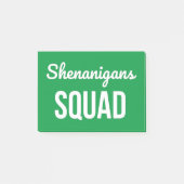 Post-it® Shenanigans Squad St Patrick's Day (Devant)