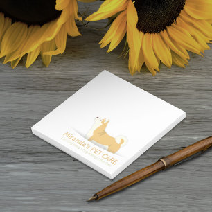 Post-it® Shiba Inu Chien Soins pour animaux de compagnie as