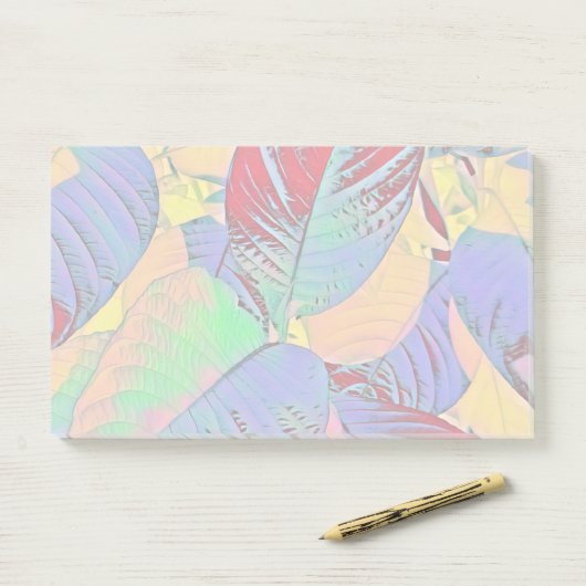 Post-it® Shiny Pastel Feuilles Notes (Sur un bureau)
