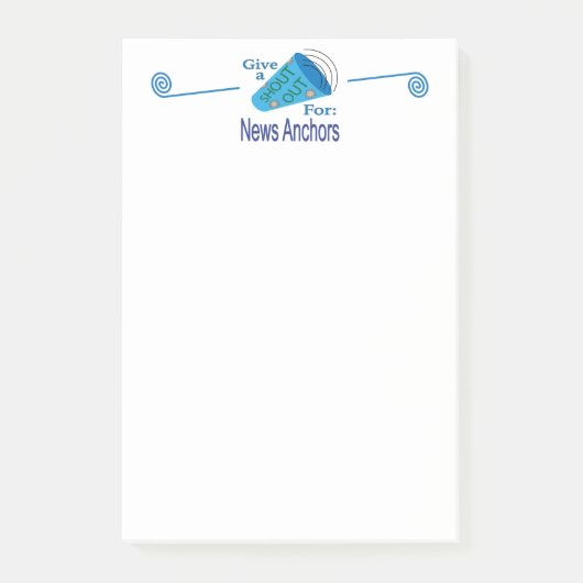 Post-it® Shout Out for News Ancres (Devant)