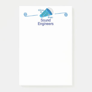 Post-it® Shout Out for Sound Engineers