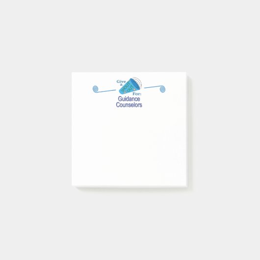 Post-it® Shout Out pour les conseillers d'orientation (Devant)