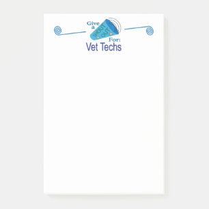 Post-it® Shout Out pour les techniciens de vétérinaire