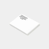 Post-it® Si étant calories brûlées sarcastiques (Incliné)