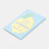 Post-it® Si la vie vous donne des citrons, la tequila de (Incliné)