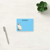 Post-it® Siamese cat cartoon (Bureau)