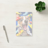 Post-it® Sifflets de fête pour chien heureux (Bureau)