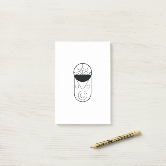 Post-it® Signal de mouton (Sur un bureau)