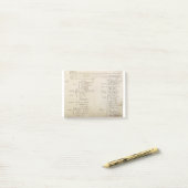 Post-it® Signature de la Constitution des États-Unis (Sur un bureau)